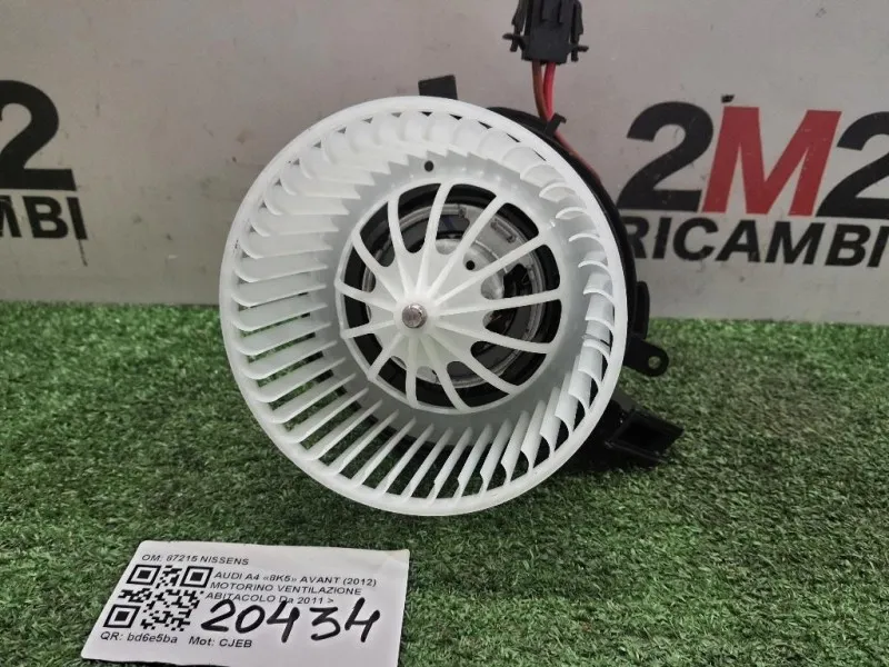 Motorino Ventilazione Abitacolo 87215 NISSENS Audi A4 8K5 Avant 2012