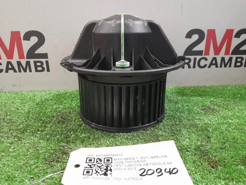 Motorino Ventilazione Abitacolo 6411693366312 Bmw Serie 1 E87 Berlina 2005