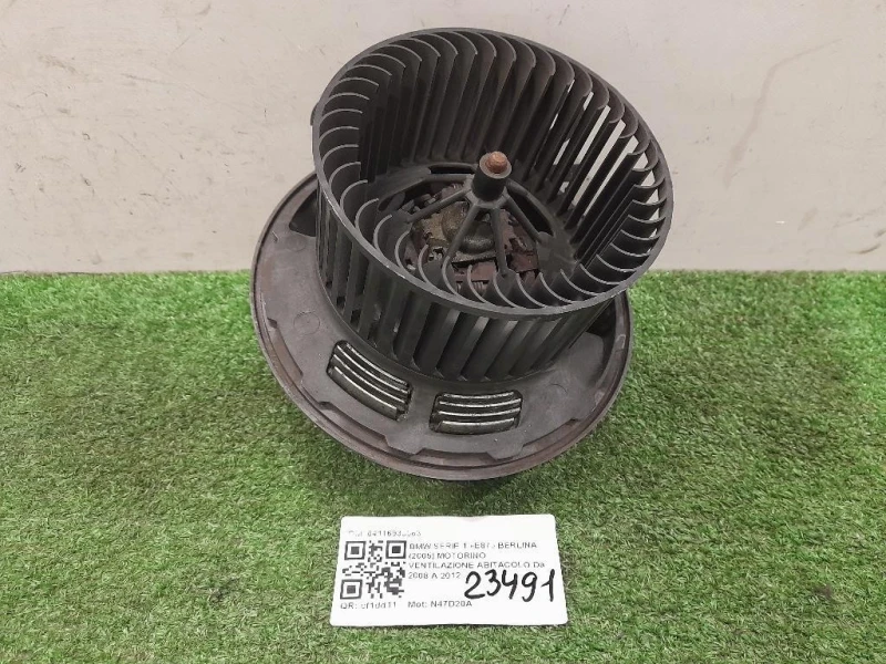Motorino Ventilazione Abitacolo 64116933663 Bmw Serie 1 E87 Berlina 2005