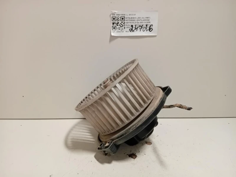 Motorino Ventilazione Abitacolo MB918830 Mitsubishi L200 II 1997