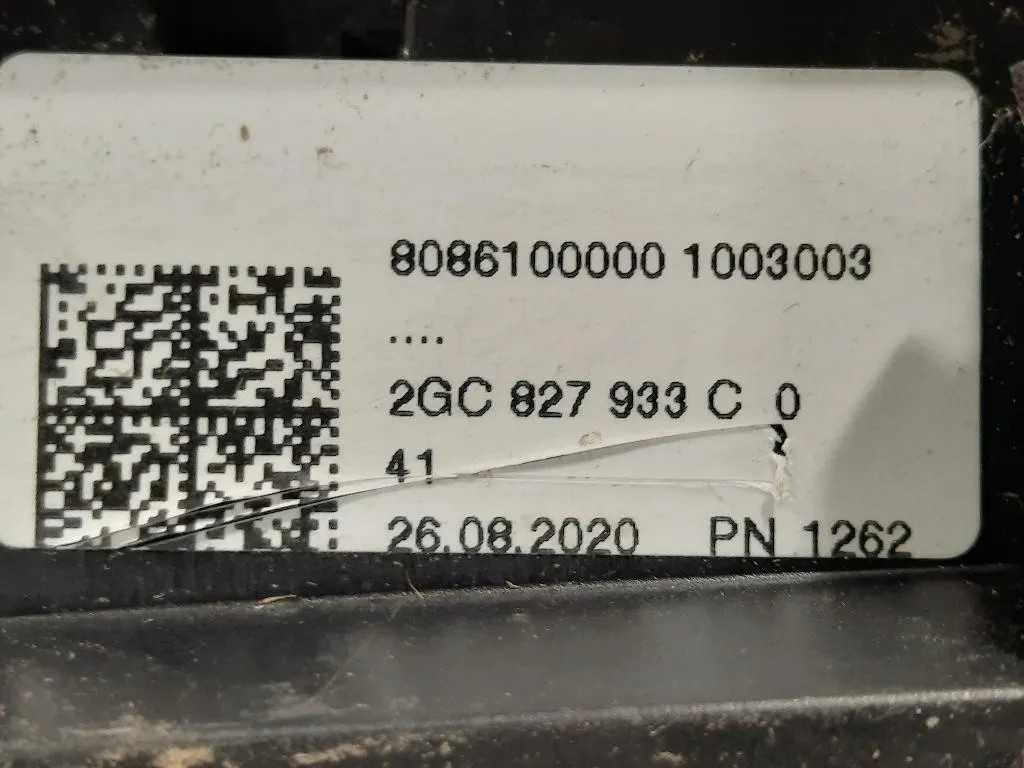 Spoiler Frangivento POST 2GA827936GRU Volkswagen T-roc 2017