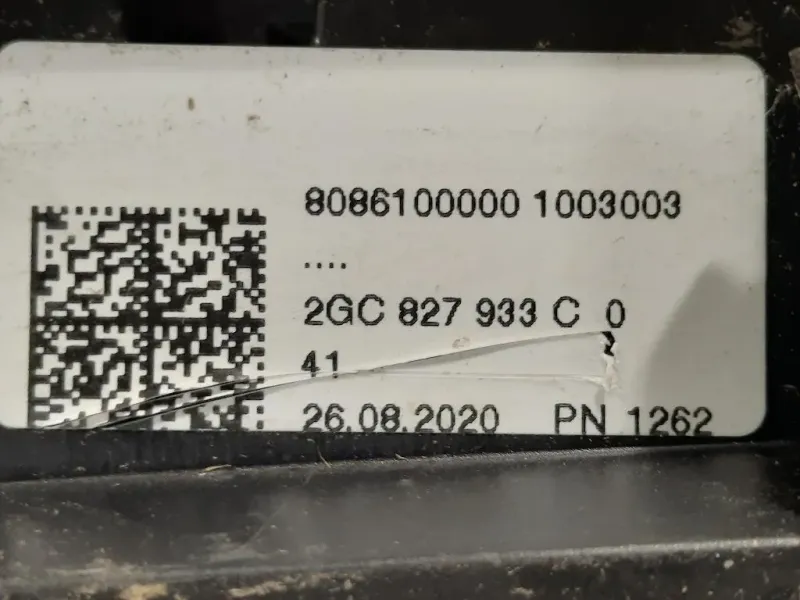 Spoiler Frangivento POST 2GA827936GRU Volkswagen T-roc 2017