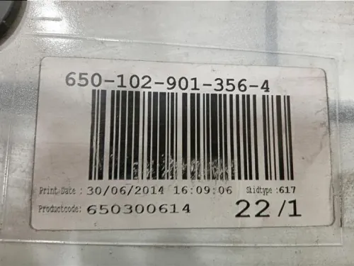 Spoiler Frangivento POST 650300614 Volvo V40 II 2012