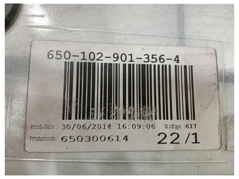 Spoiler Frangivento POST 650300614 Volvo V40 II 2012