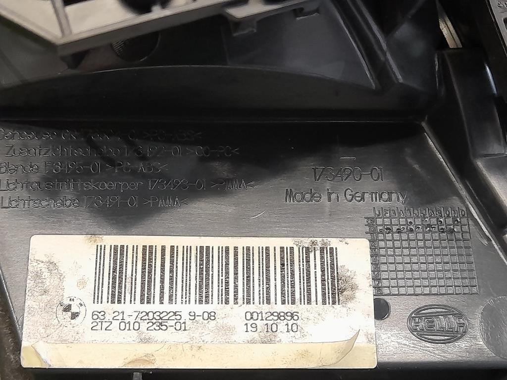 Fanale INT POST SX 6321-7203225 Bmw Serie 5 F10 Berlina 2010