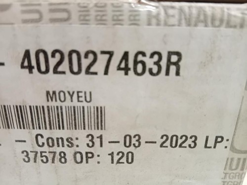 Mozzo Ruota ANT SX 402027463R Dacia Sandero II 2016