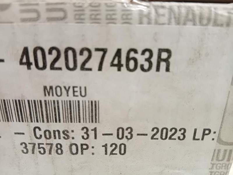 Mozzo Ruota ANT SX 402027463R Dacia Sandero II 2016