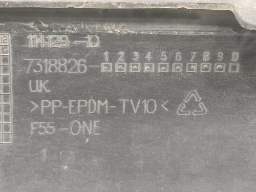 Spoiler Paraurti INF POST 7318826 Mini MINI ONE F55 2014