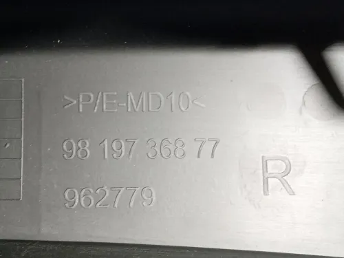 Spoiler Paraurti ANT DX 98197376877 Citroen DS7 Crossback 2017