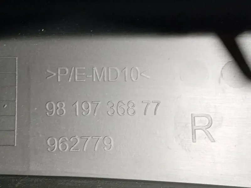 Spoiler Paraurti ANT DX 98197376877 Citroen DS7 Crossback 2017