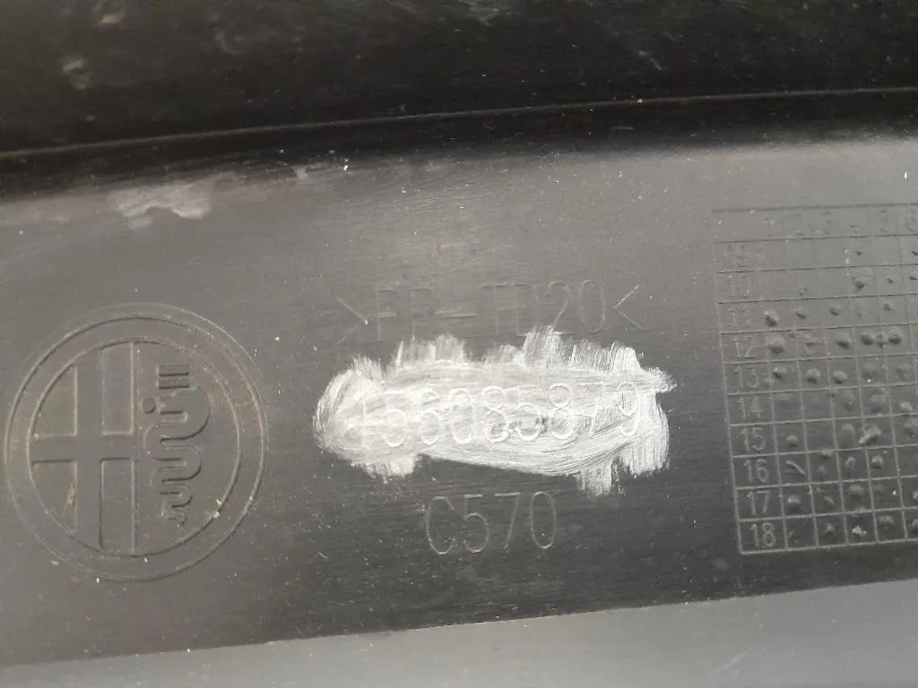 Spoiler Paraurti POST 156085879 Alfa Romeo Giulietta 2016