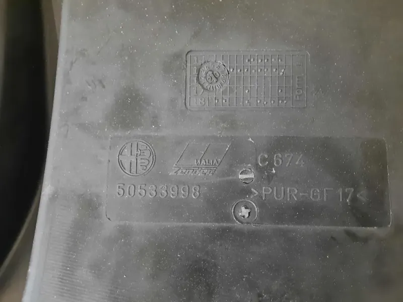 Spoiler Paraurti POST 50533998 Alfa Romeo Giulietta 2016