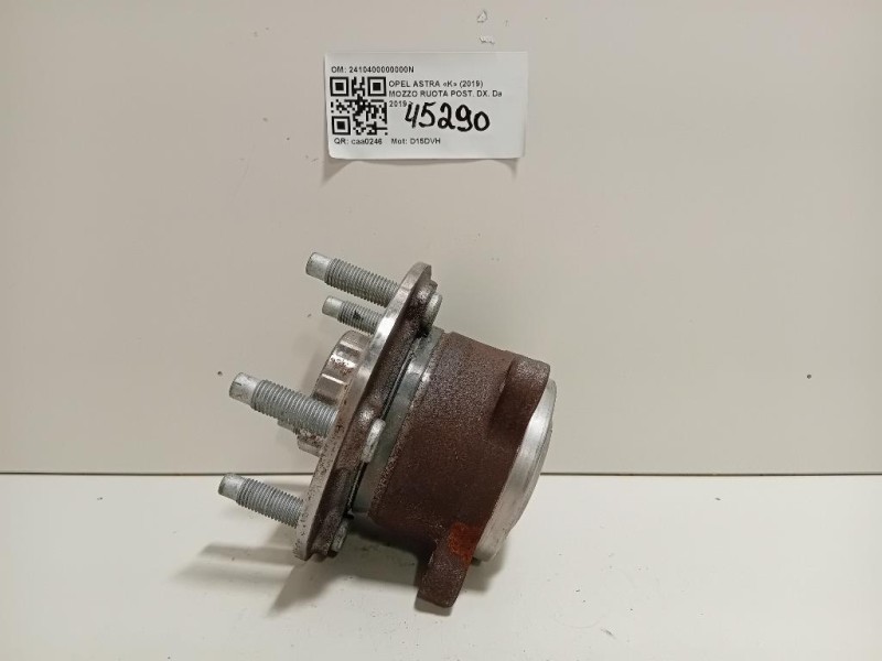 Mozzo Ruota POST DX 2410400000000N Opel Astra K 2019