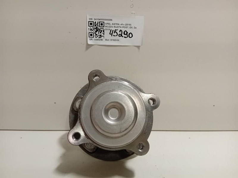 Mozzo Ruota POST DX 2410400000000N Opel Astra K 2019
