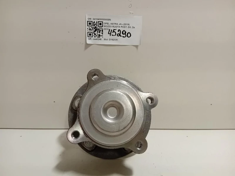 Mozzo Ruota POST DX 2410400000000N Opel Astra K 2019