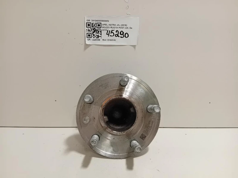 Mozzo Ruota POST DX 2410400000000N Opel Astra K 2019