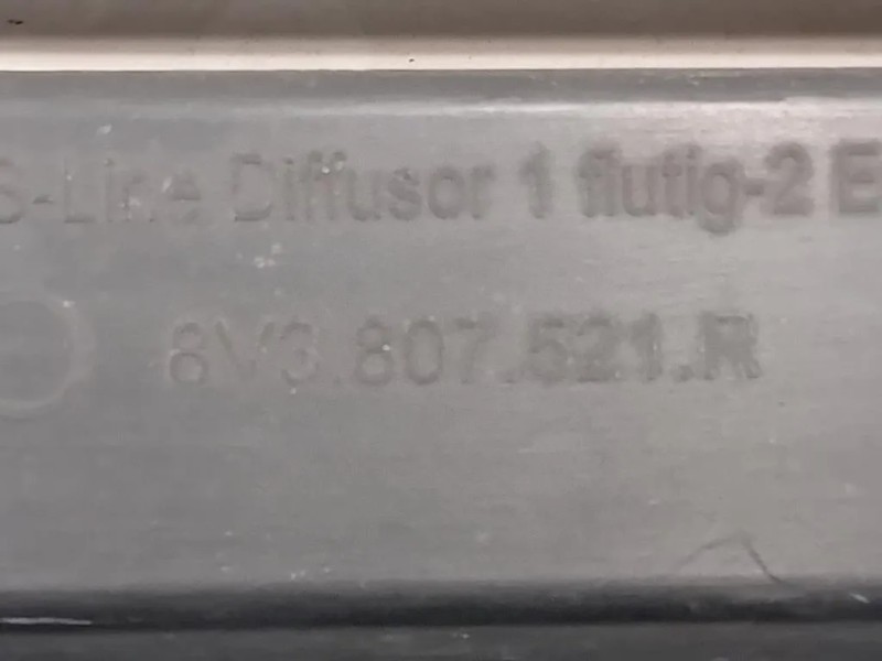 Spoiler Paraurti POST 8V3807521R Audi A3 8VA Sportback 2012