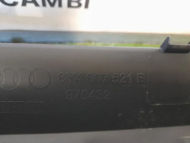 Spoiler Paraurti POST 8Y4807521B Audi A3 8YA Sportback 2019