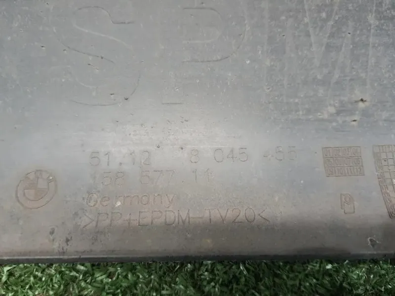 Spoiler Paraurti POST 51128045455 Bmw Serie 1 E82 Coupe 2005