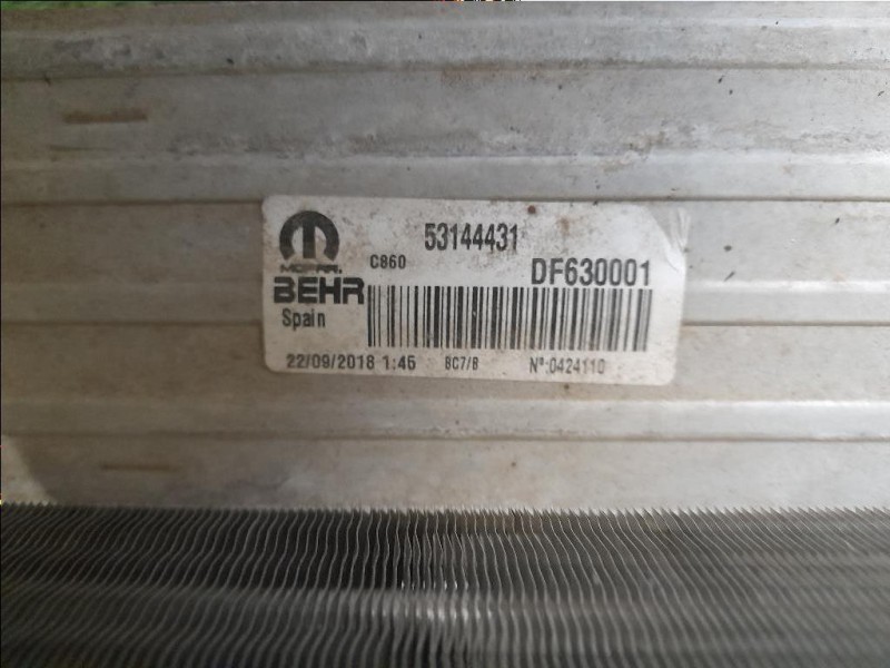 Musata + KIT Radiatori Citroen Jumper III 2014