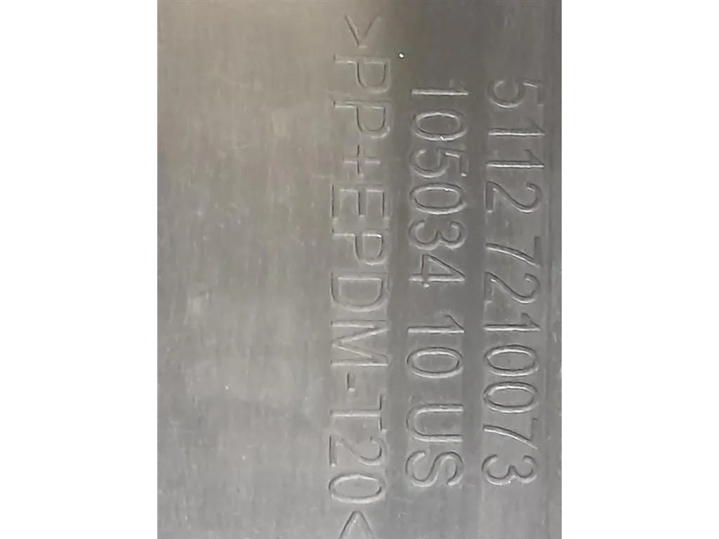 Spoiler Paraurti POST 51127210073 Bmw X3 F25 2014