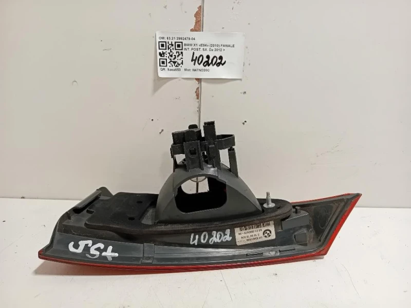 Fanale INT POST SX 6321 2992479-04 Bmw X1 E84 2010