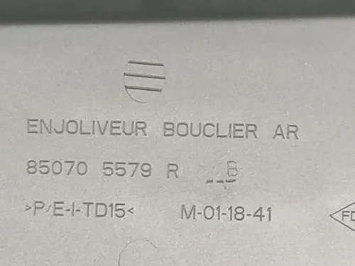 Spoiler Paraurti POST 850705579R Dacia Sandero III 2020