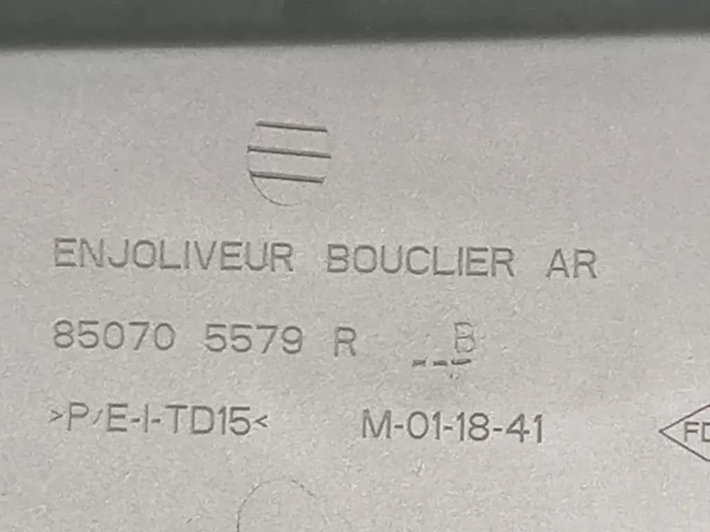 Spoiler Paraurti POST 850705579R Dacia Sandero III 2020