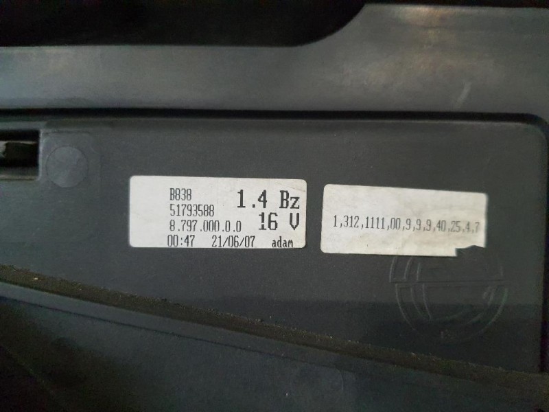 Musata + KIT Radiatori 71777626 Fiat 500 II 2008