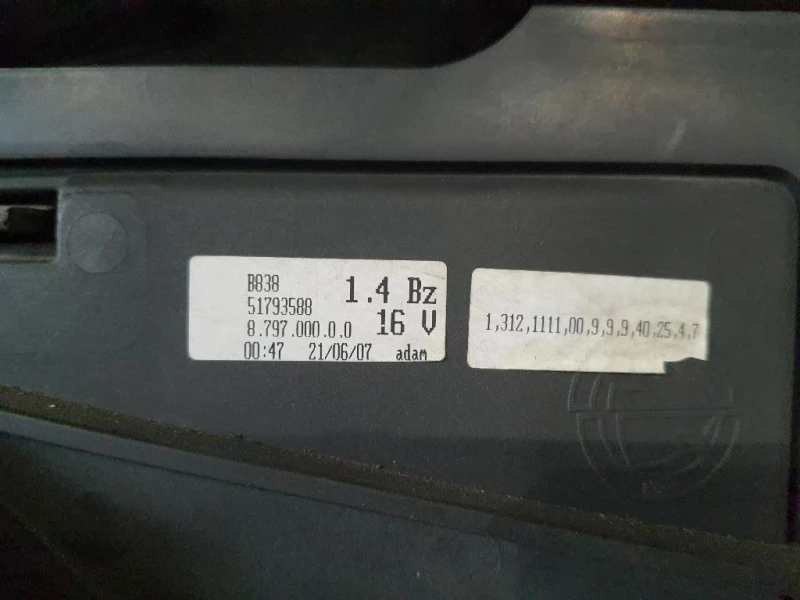 Musata + KIT Radiatori 71777626 Fiat 500 II 2008