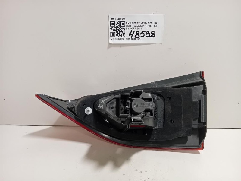 Fanale INT POST SX 03427600 Bmw X1 E84 2010