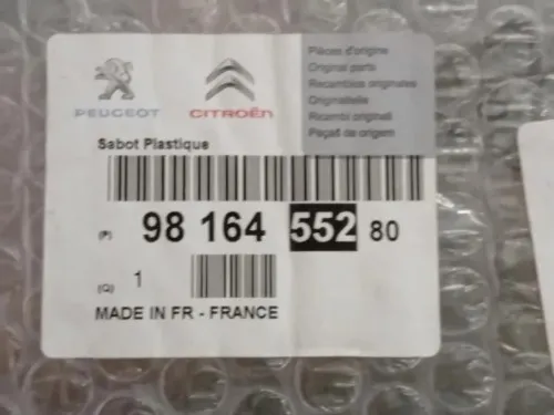 Spoiler Paraurti POST 9816455280 Peugeot 2008 I 2016