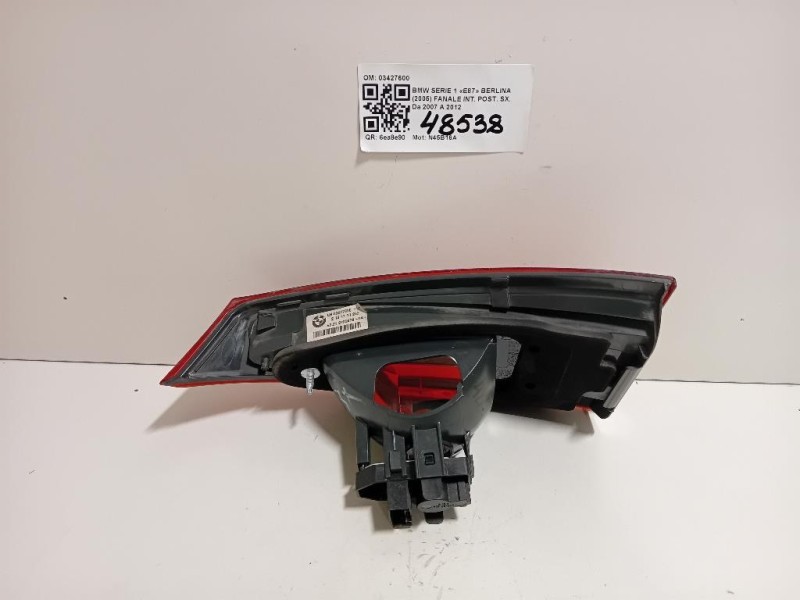 Fanale INT POST SX 03427600 Bmw X1 E84 2010