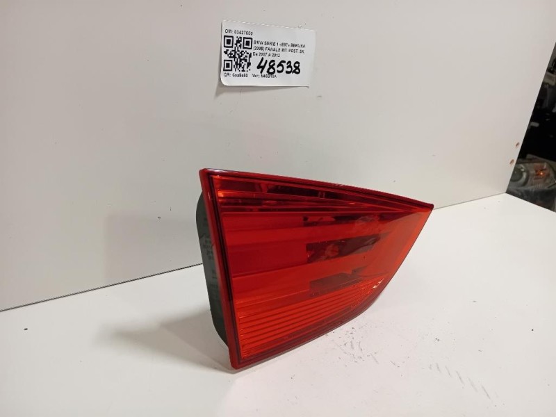 Fanale INT POST SX 03427600 Bmw X1 E84 2010