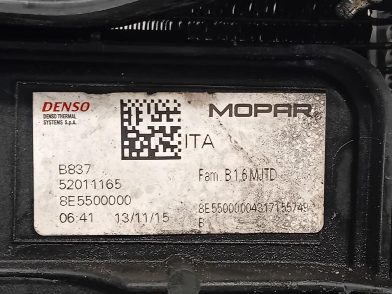 Musata + KIT Radiatori MUSATA + KIT RADIATORI Fiat 500X 2015