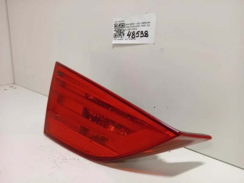 Fanale INT POST SX 03427600 Bmw X1 E84 2010