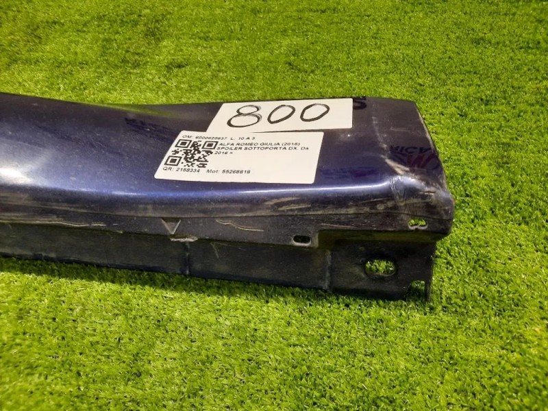 Spoiler Sottoporta DX 156107772 Alfa Romeo Giulia 2016