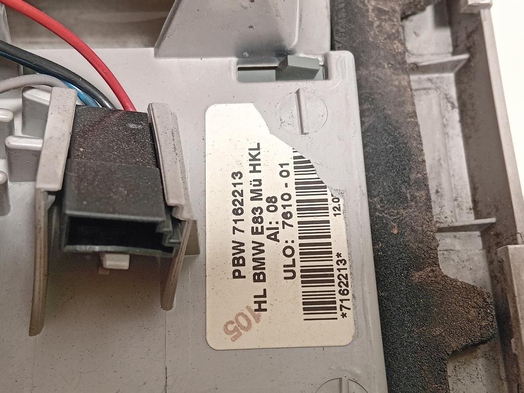 Fanale INT POST SX 7162213 Bmw X3 E83 2004