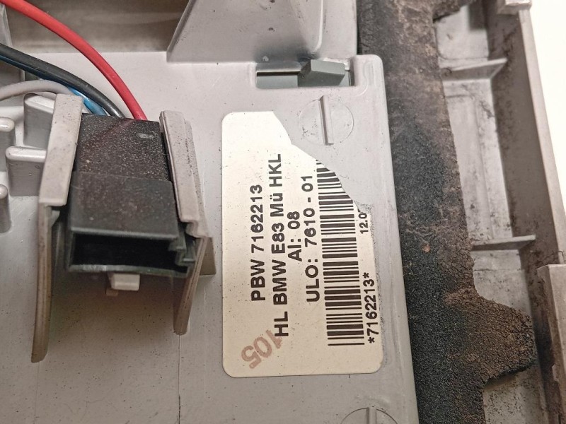 Fanale INT POST SX 7162213 Bmw X3 E83 2004