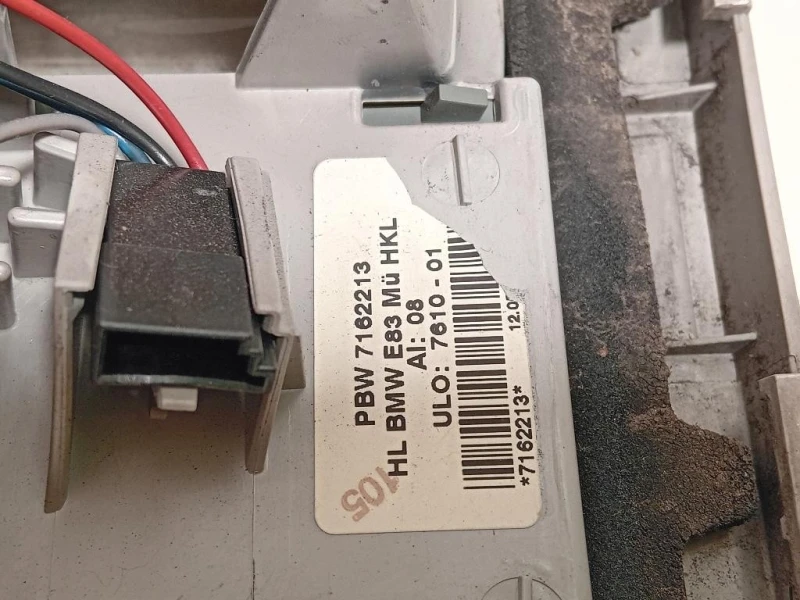 Fanale INT POST SX 7162213 Bmw X3 E83 2004