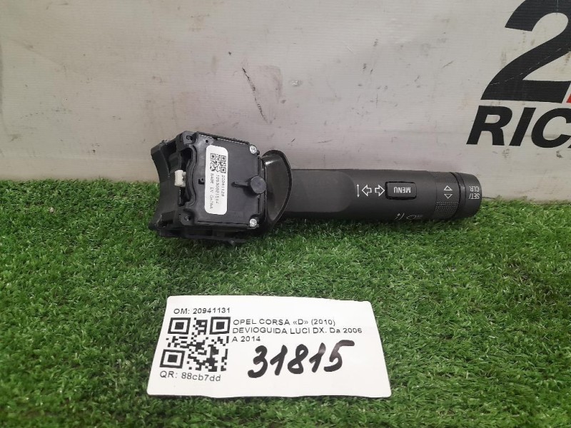 Devioguida LUCI DX 20941131 Opel Corsa D 2010