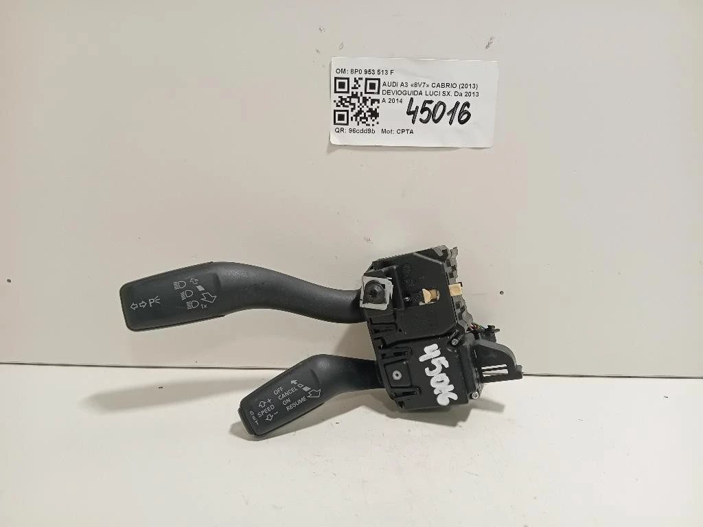 Devioguida LUCI SX 8P0 953 513 F Audi A3 8V7 Cabrio 2013