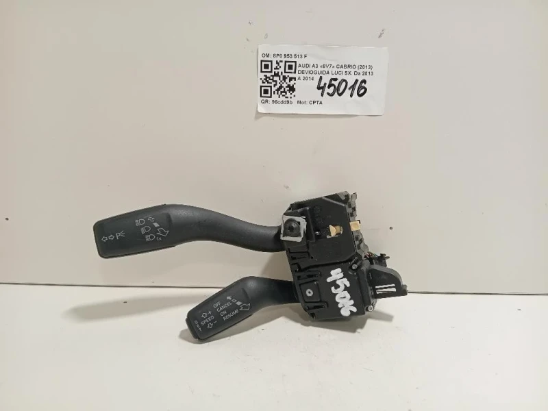 Devioguida LUCI SX 8P0 953 513 F Audi A3 8V7 Cabrio 2013