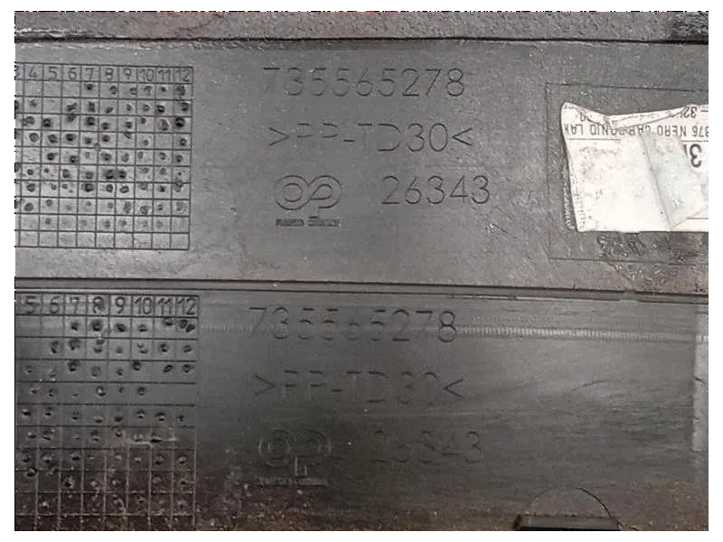 Spoiler Sottoporta DX 735565278 Fiat 500 C 2015