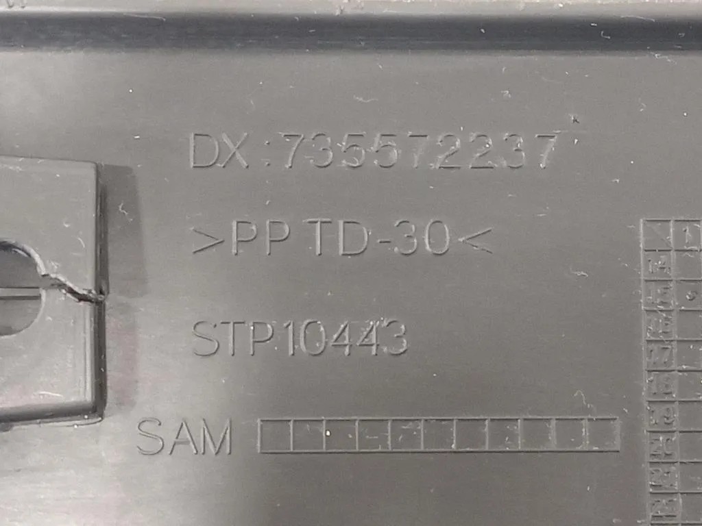 Spoiler Sottoporta DX 735572237 Fiat 500X 2015