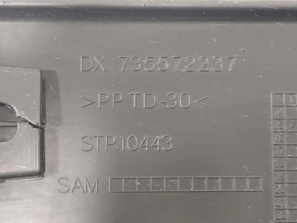 Spoiler Sottoporta DX 735572237 Fiat 500X 2015