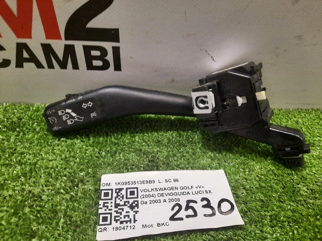 Devioguida LUCI SX 1K0953513E9B9 Volkswagen GOLF V 2004