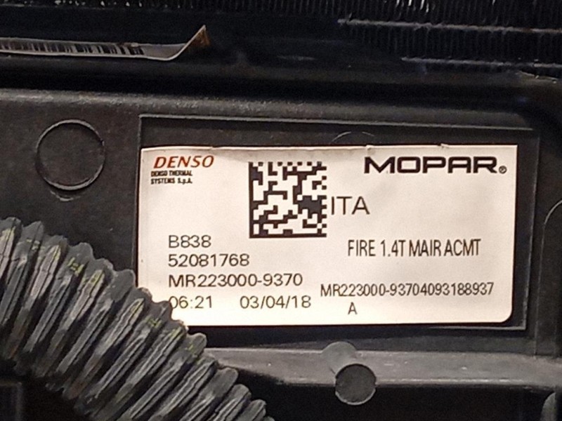 Musata + KIT Radiatori MUSATA + KIT RADIATORI Jeep Renegade 2018