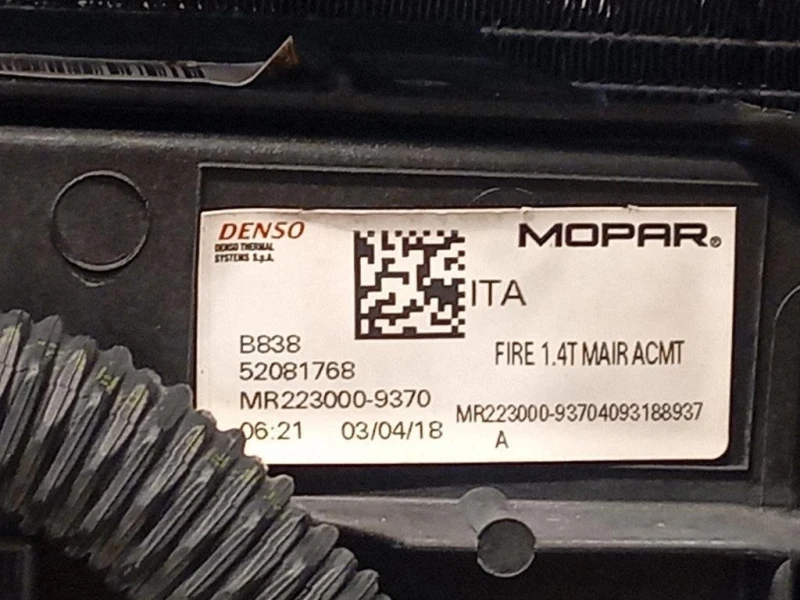 Musata + KIT Radiatori MUSATA + KIT RADIATORI Jeep Renegade 2018