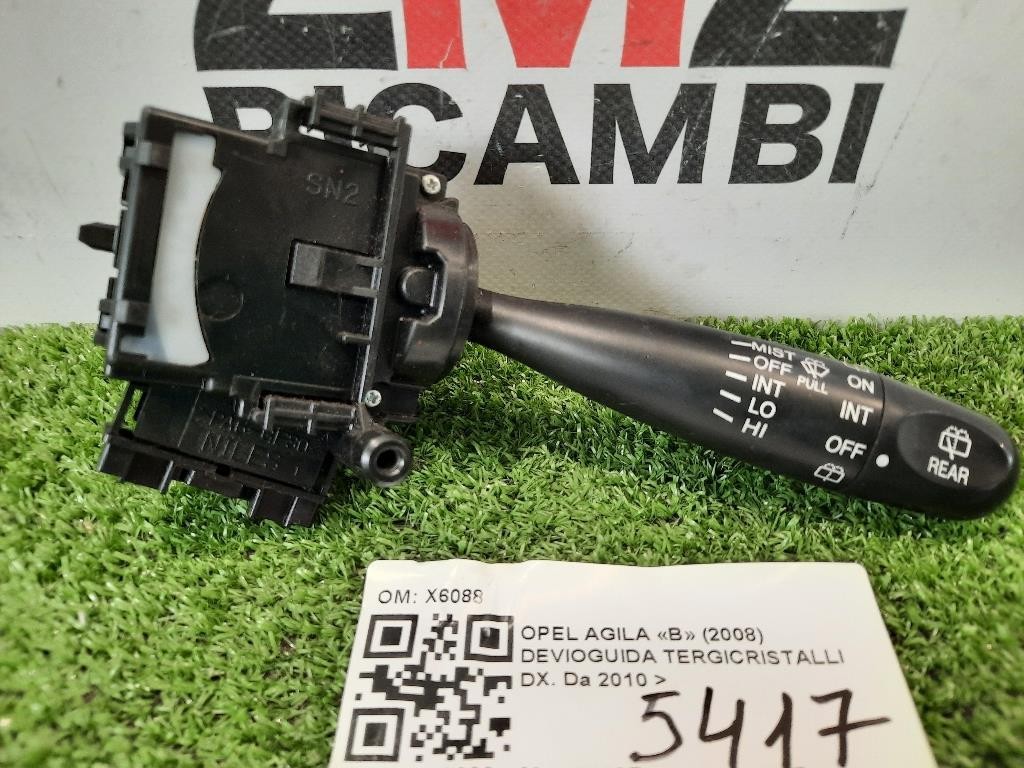 Devioguida Tergicristalli DX 93196980 Opel Agila B 2008